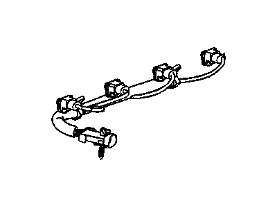 GMC 89046633 CONNECTOR,ENGINE WIRING HARNESS(BLACK)(2-WAY MALE)(W/LEADS)