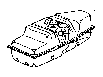 GMC 15171292 Fuel Tank