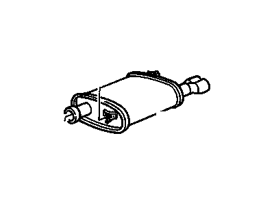 Chevy 22592557 Muffler & Pipe