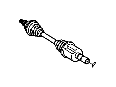 Oldsmobile Cutlass Cruiser Axle Shaft - 26021725