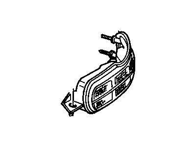 Oldsmobile Cutlass Salon Back Up Light - 5974350