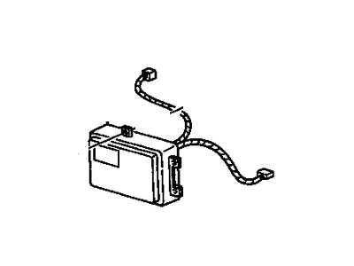 Chevy 16189895 Controller