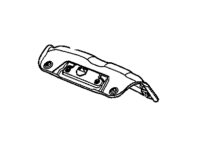 Pontiac 15271066 TRIM,REAR COMPARTMENT LID INNER PANEL