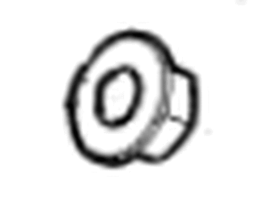 GM 11546379 Nut, Steering Knuckle Lower Control Arm 11546379 GM Nut, Steering Knuckle Lower Control Arm Illustration 1 of 1