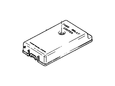 Oldsmobile 15404331 LABEL,ACCESSORY RELAY & FUSE BLOCK IDENTIFY(PART OF 3)