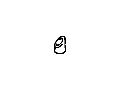 GM 10150918 Spacer, Hood Panel Ornamentation 10150918 GM Spacer, Hood Panel Ornamentation Illustration 1 of 1