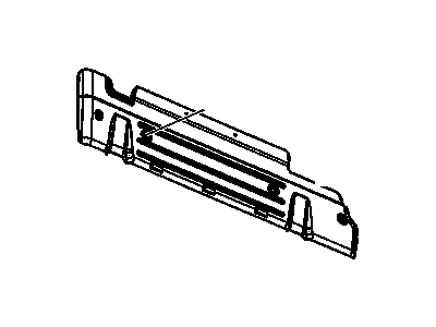GM 15033461 Heat Shield 15033461 GM Heat Shield Illustration 1 of 1