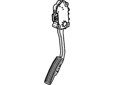 GM 10351285 Pedal Travel Sensor 10351285 GM Pedal Travel Sensor Illustration 1 of 1