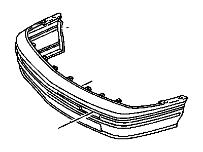 Oldsmobile Cutlass Supreme Bumper - 14102816