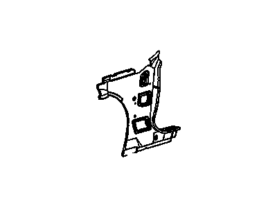 Chevy 10165808 Inner Pillar Inner Reinforcement