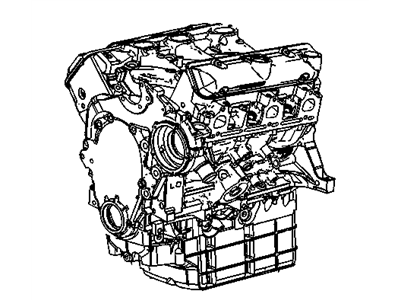 Chevy 12491873 Engine