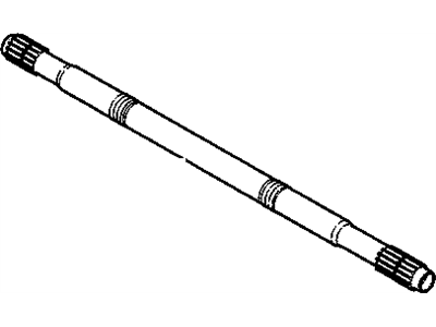 Cadillac Cimarron Axle Shaft - 26039162