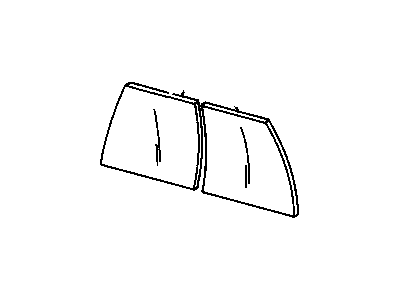 Chevy 15989990 Glass