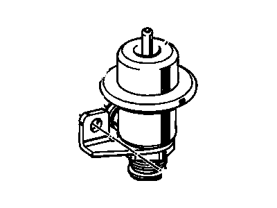 Pontiac Fuel Pressure Regulator - 17120665