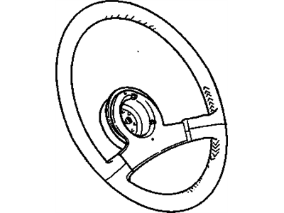 Oldsmobile Cutlass Calais Steering Wheel - 25533665