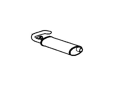 Cadillac Brougham Muffler - 25533278
