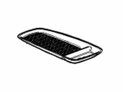 GM 84376288 Tray, Seat Separator Console 84376288 GM Tray, Seat Separator Console Illustration 1 of 1