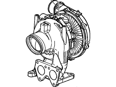 GMC Turbocharger - 12640123