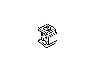 14039029 GM Block, Differential Pinion Thrust Illustration 1 of 1