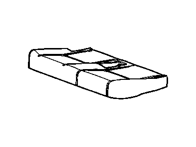 GM 15939175 Cover, Rear Split Stowable - Am8 15939175 GM Cover, Rear Split Stowable - Am8 Illustration 1 of 1
