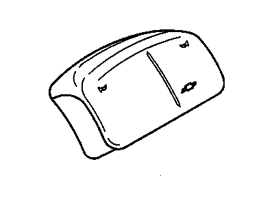 Chevy 16867392 Driver Air Bag