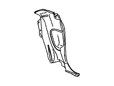 Saturn 21303623 Quarter Trim