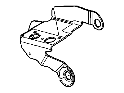 Cadillac 25846426 BRACKET,ELECTRONIC PARKING BRAKE CONTROL MODULE