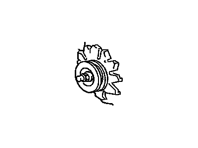 Chevy Camaro Alternator - 10463086