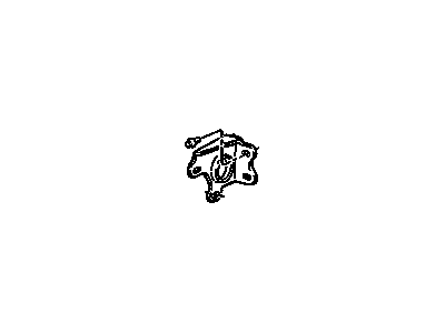 GM 25526720 Mount Brace, Driver Side 25526720 GM Mount Brace, Driver Side Illustration 1 of 1