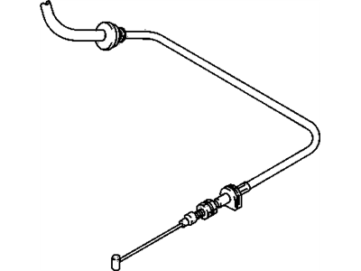 Chevy Tracker Throttle Cable - 30017317