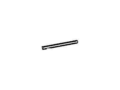 GM 10153429 Side Molding, Front 10153429 GM Side Molding, Front Illustration 1 of 1