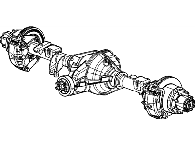 Chevy 25905551 Axle Assembly