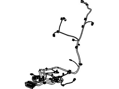 Buick 90922617 HARNESS,FRONT SEAT WIRING