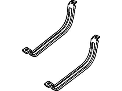 Cadillac 3538122 Fuel Tank Strap