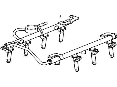 Cadillac Fuel Rail - 12580644