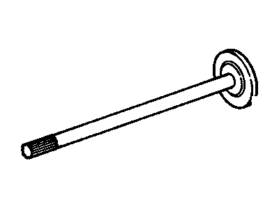 GM 12544307 Shaft, Rear Axle 12544307 GM Shaft, Rear Axle Illustration 1 of 1