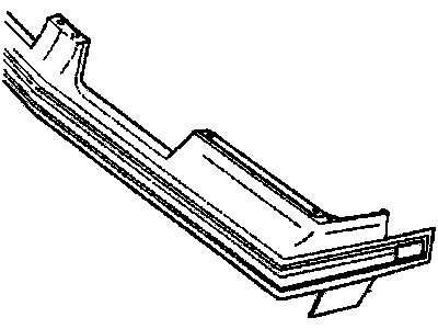Oldsmobile Cutlass Salon Bumper - 22527526