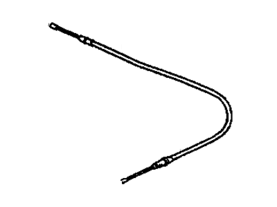 Oldsmobile 25743469 Parking Brake Cable