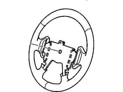 Oldsmobile Steering Wheel - 17981355