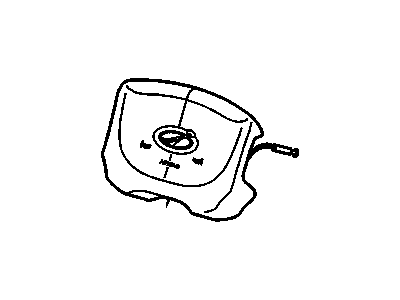 GM 10386718 Inflator Module, Gray 10386718 GM Inflator Module, Gray Illustration 1 of 1