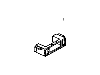 Chevy 10170065 Radio Housing