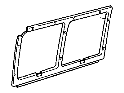 GMC G1500 Door Moldings - 15651570