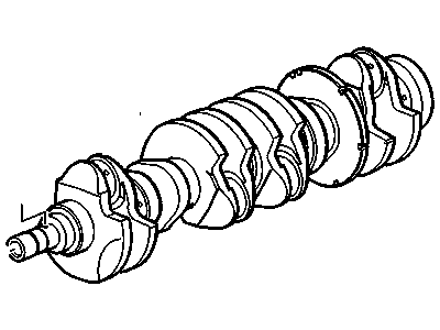 Oldsmobile Crankshaft - 88958866