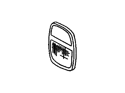 Chevy 16509625 Lens
