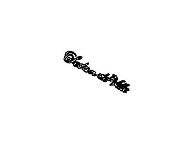 Cadillac DeVille Emblem - 9691394