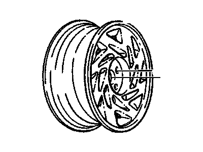 Chevy Lumina APV Spare Wheel - 12512554