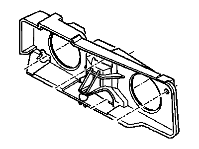 Chevy 16509121 Lens & Housing Mount Bracket