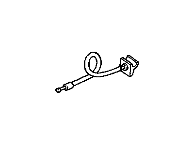 15697852 GM Parking Brake Handle Illustration 1 of 1
