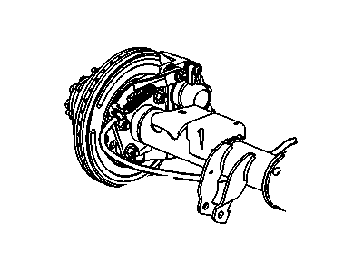 GMC Parking Brake Cable - 15941080