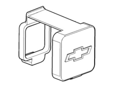 Chevy 23181344 Trailer Hitch Cover